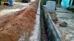 Pekon Banyumas Bangun Drainase dengan Dana Desa Tahap Satu 2025